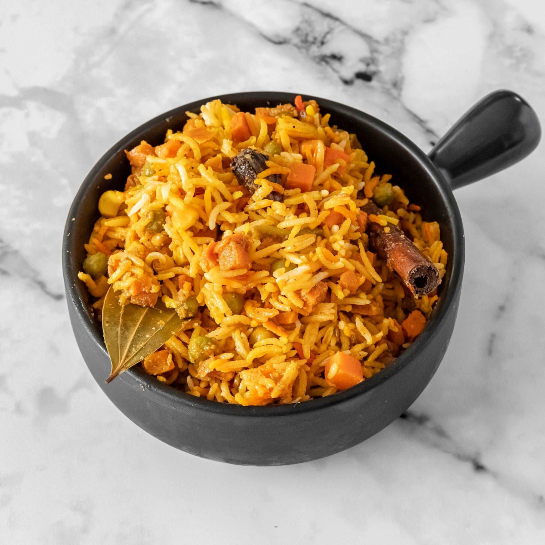 Home-cooked Royal Vegetable Biryani — Home-style indian biryani by Saakshi's Kitchen (vegetarian)