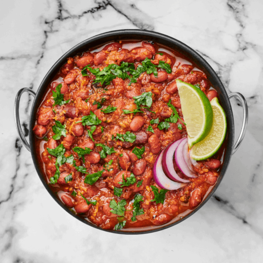 Home-cooked Rajma Curry — Indian curry by Saakshi's Kitchen (vegetarian)