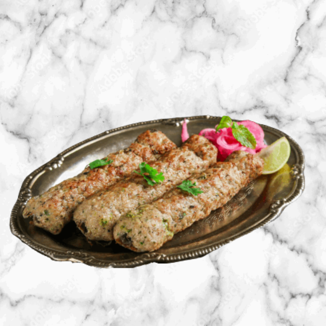 Home-cooked Chicken Seekh Kebab (NV 3pcs) — Indian chicken dish by Saakshi's Kitchen (halal)