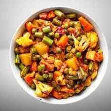 Home-cooked Mix Vegetables — Indian curry by Saakshi's Kitchen