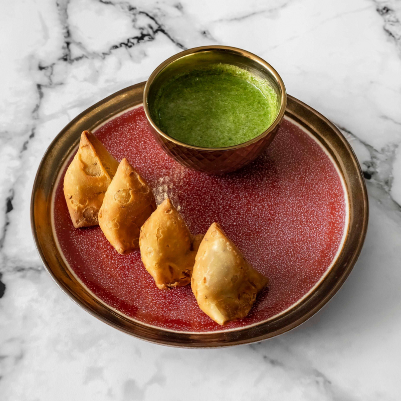 Aloo (Potatoes) and Matar (Peas) Samosa Delivery in Bath