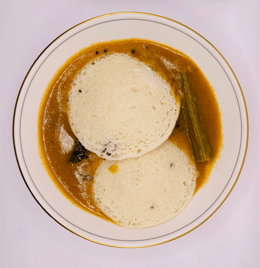 Homemade Idli with Sambar by Saakshi's — South indian dish Delivered Fresh