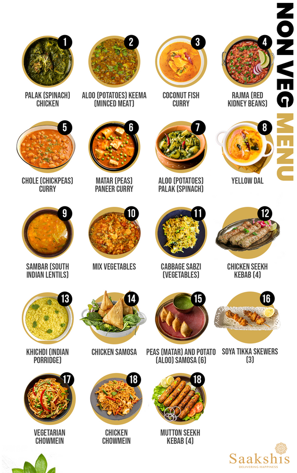 MIX & MATCH 5 (+1 FREE) WEEKLY MEALS PLAN