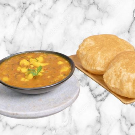 Raswala With Puri by Saakshi's — Fresh indian bread Delivered Fresh (vegetarian)