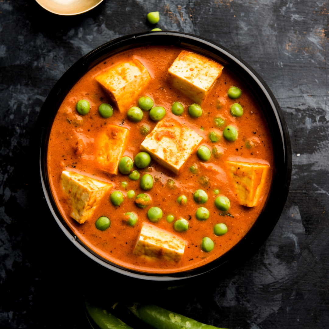 Matar Paneer by Saakshi's — Indian paneer dish Delivered Fresh (vegetarian, gluten-free)