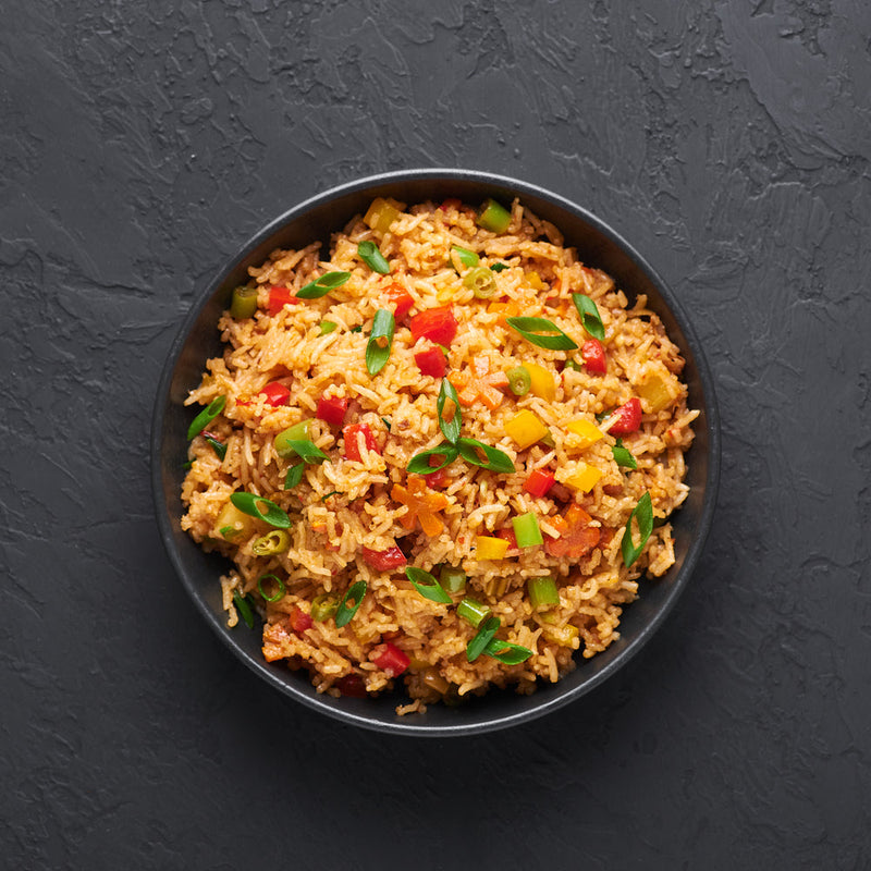 Chili Garlic Vegetarian Fried Rice Delivery in Teesside