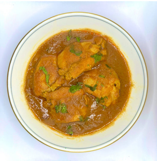 Home-cooked Chicken Curry — Indian chicken dish by Saakshi's Kitchen (halal)