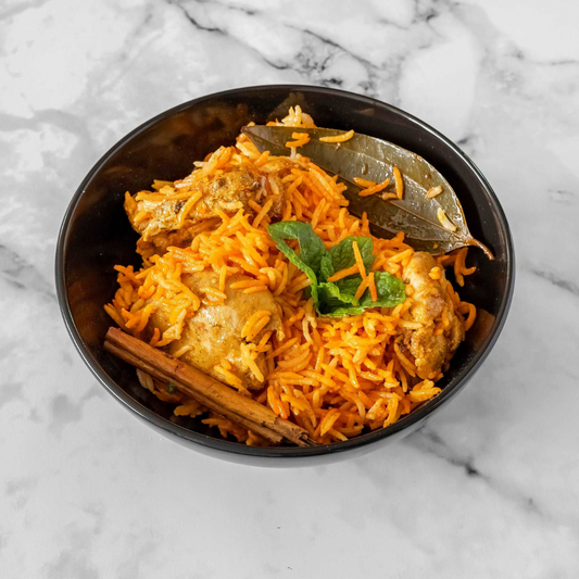 Home-cooked Royal Chicken Biryani — Home-style indian biryani by Saakshi's Kitchen (halal)